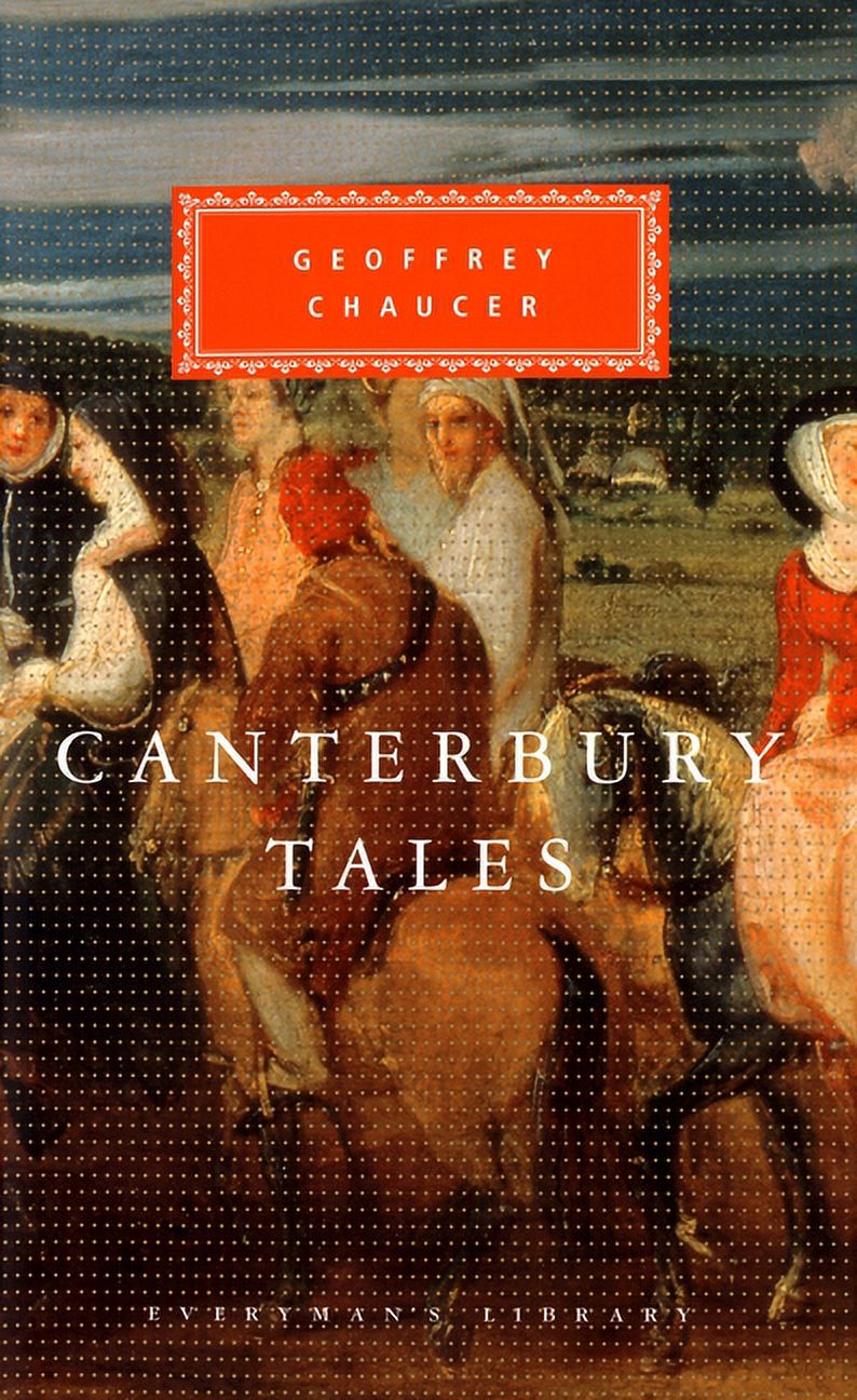 Everyman\u0026apos;s Library Classics Canterbury Tales: Introduction by Derek Pearsall, (Hardcover)